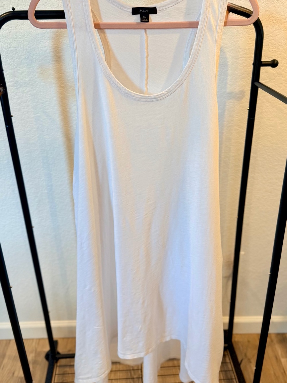 J. Crew Sleeveless Hi-Low Maxi Dress